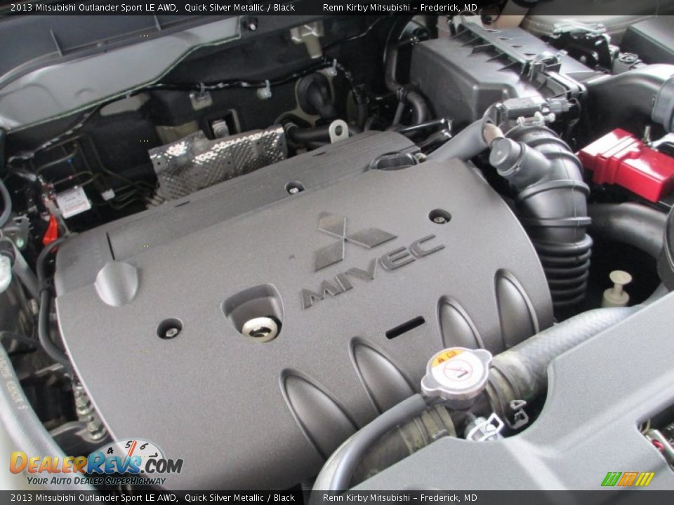 2013 Mitsubishi Outlander Sport LE AWD 2.0 Liter DOHC 16-Valve MIVEC 4 Cylinder Engine Photo #33