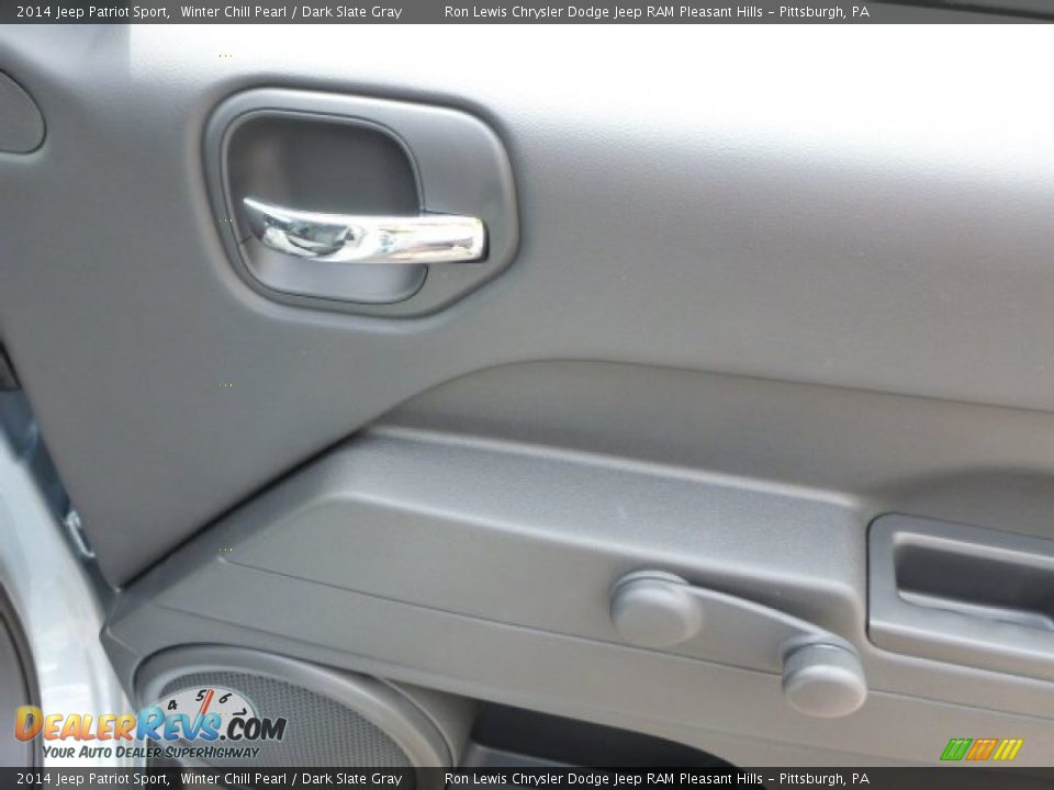 2014 Jeep Patriot Sport Winter Chill Pearl / Dark Slate Gray Photo #8