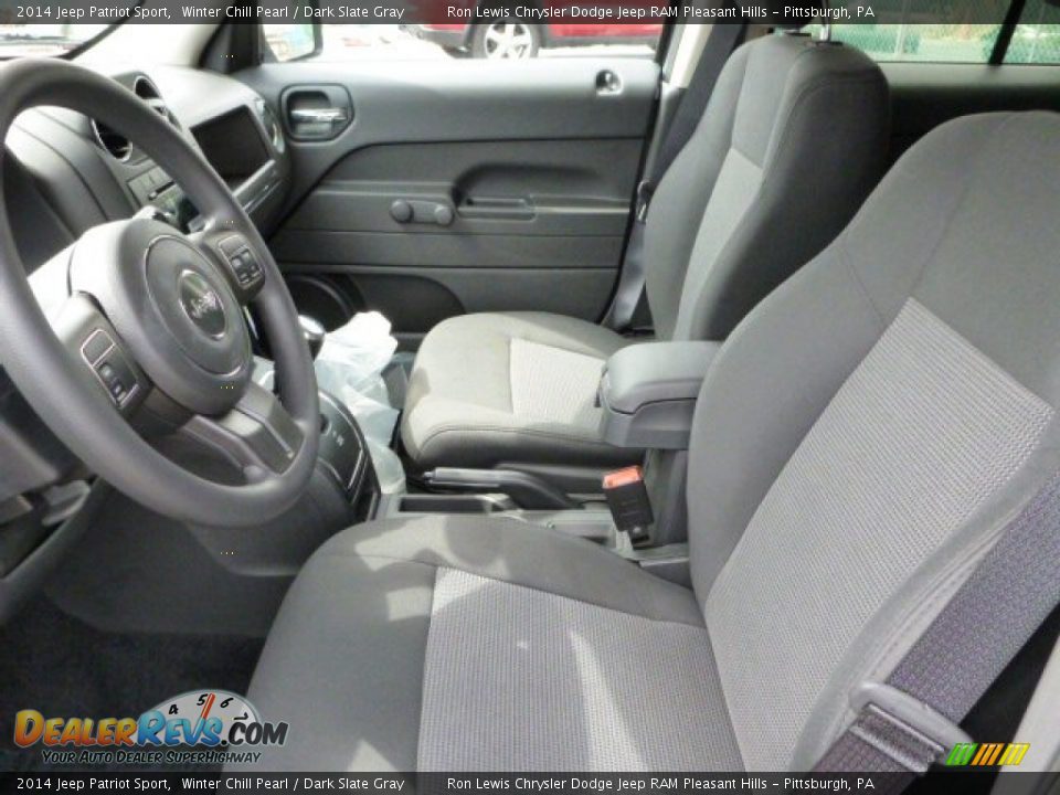 2014 Jeep Patriot Sport Winter Chill Pearl / Dark Slate Gray Photo #12