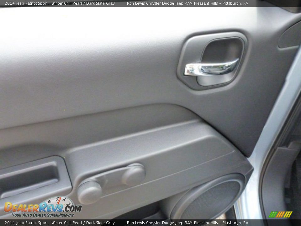 2014 Jeep Patriot Sport Winter Chill Pearl / Dark Slate Gray Photo #16