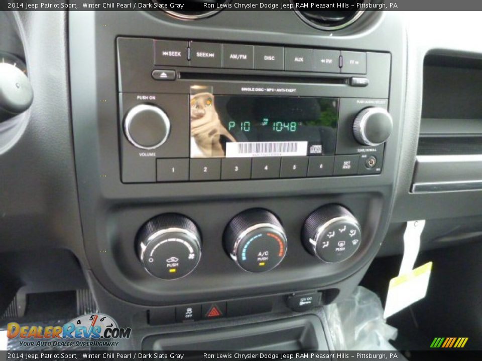 2014 Jeep Patriot Sport Winter Chill Pearl / Dark Slate Gray Photo #19