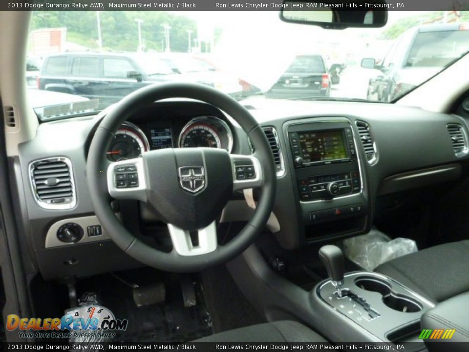 2013 Dodge Durango Rallye AWD Maximum Steel Metallic / Black Photo #13