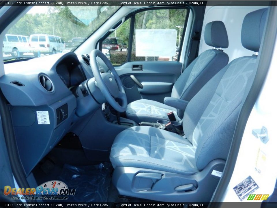 Front Seat of 2013 Ford Transit Connect XL Van Photo #6