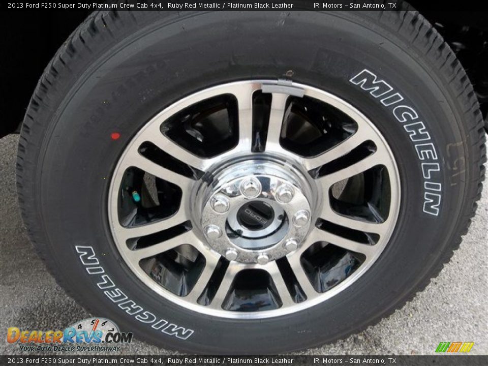 2013 Ford F250 Super Duty Platinum Crew Cab 4x4 Wheel Photo #8