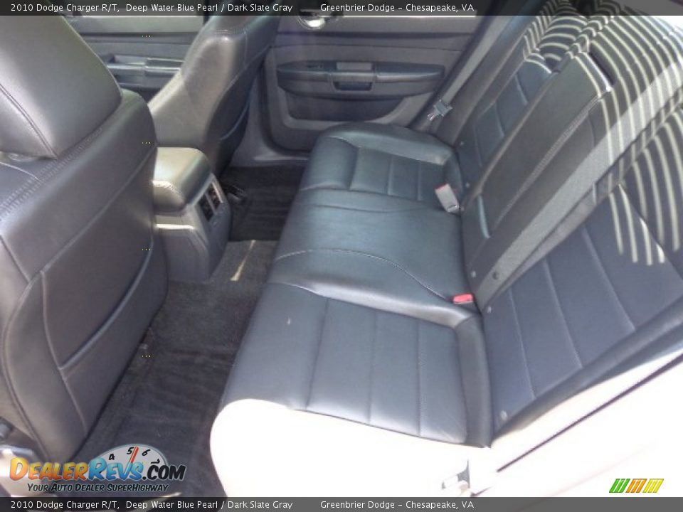 2010 Dodge Charger R/T Deep Water Blue Pearl / Dark Slate Gray Photo #12