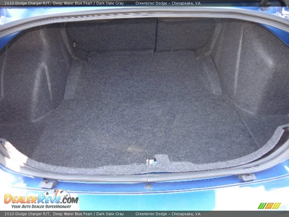 2010 Dodge Charger R/T Deep Water Blue Pearl / Dark Slate Gray Photo #15