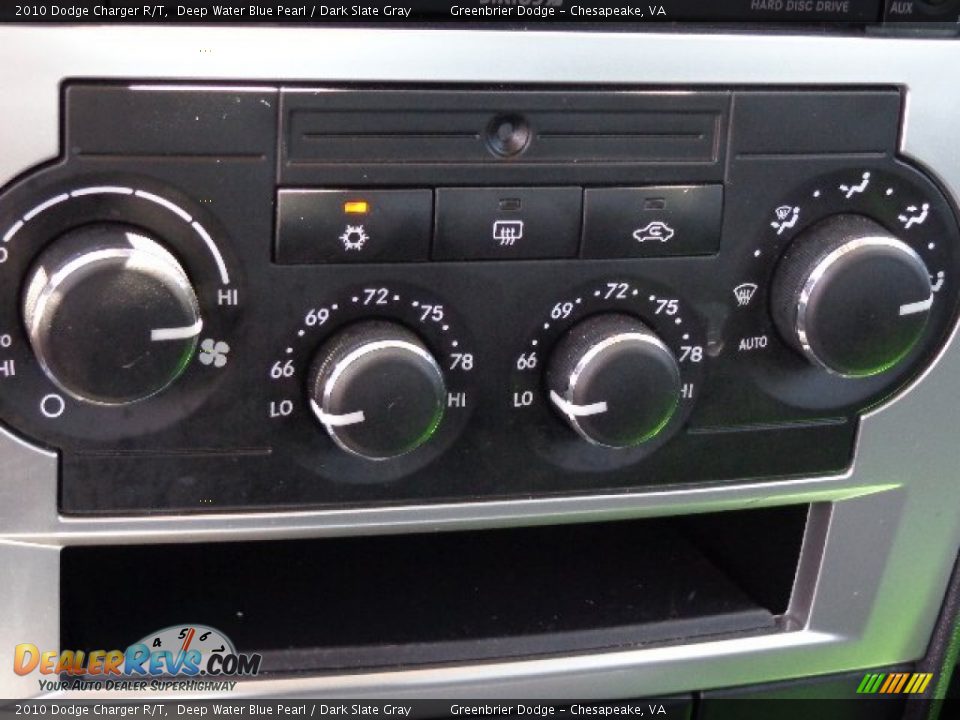 2010 Dodge Charger R/T Deep Water Blue Pearl / Dark Slate Gray Photo #20