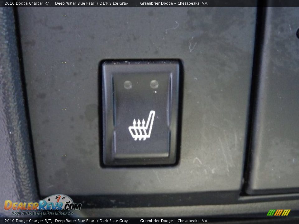 2010 Dodge Charger R/T Deep Water Blue Pearl / Dark Slate Gray Photo #21