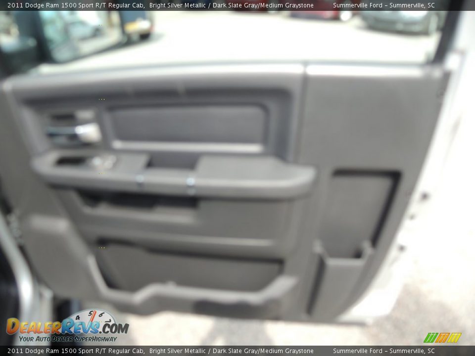 2011 Dodge Ram 1500 Sport R/T Regular Cab Bright Silver Metallic / Dark Slate Gray/Medium Graystone Photo #8