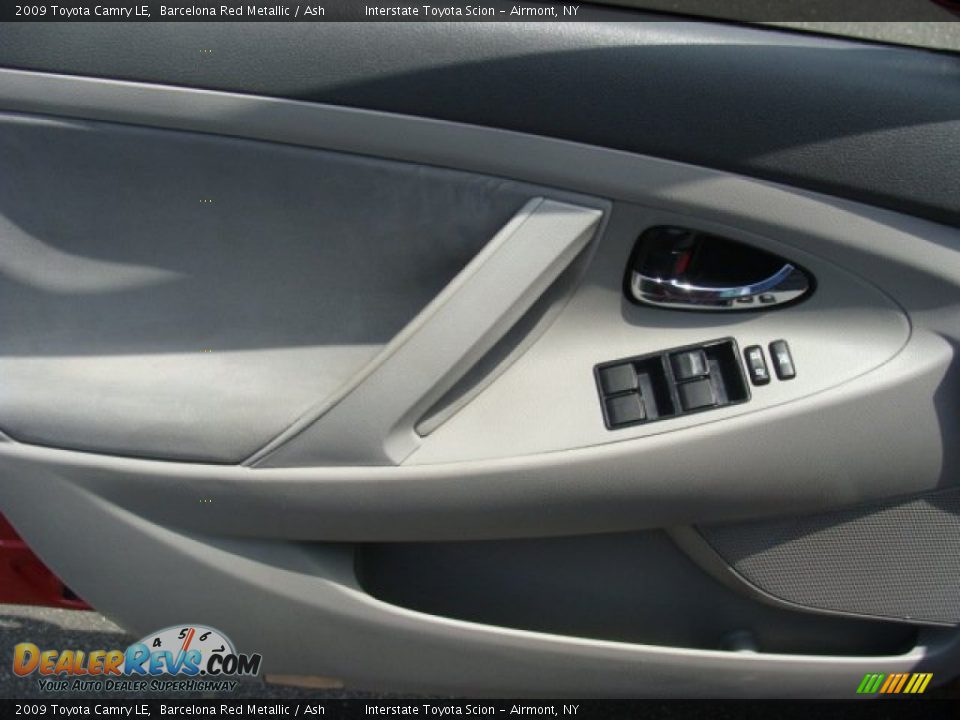 2009 Toyota Camry LE Barcelona Red Metallic / Ash Photo #8