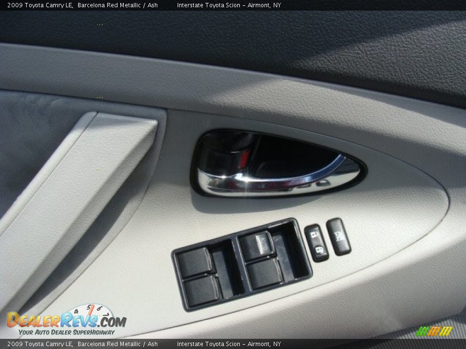 2009 Toyota Camry LE Barcelona Red Metallic / Ash Photo #9