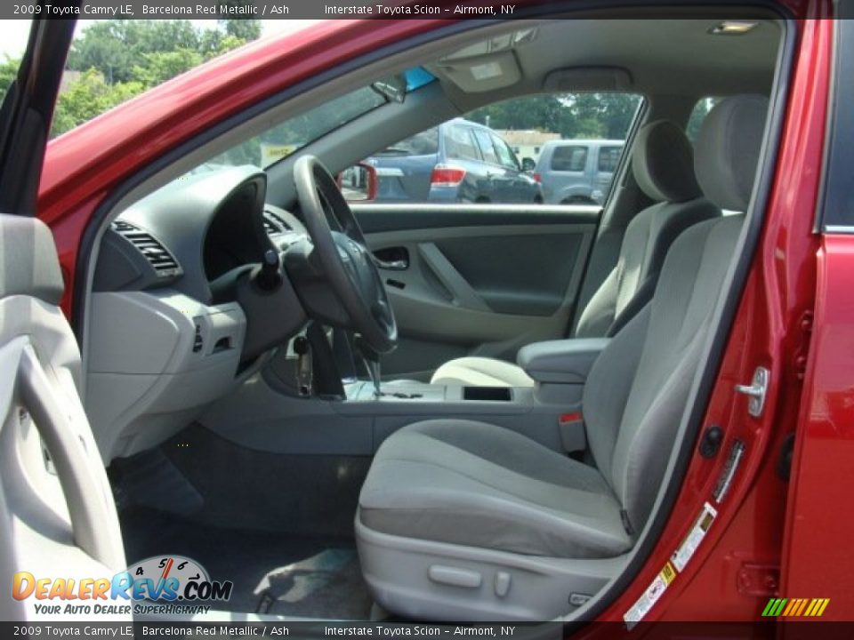 2009 Toyota Camry LE Barcelona Red Metallic / Ash Photo #11