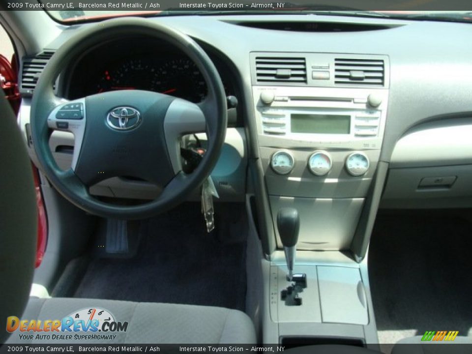 2009 Toyota Camry LE Barcelona Red Metallic / Ash Photo #12