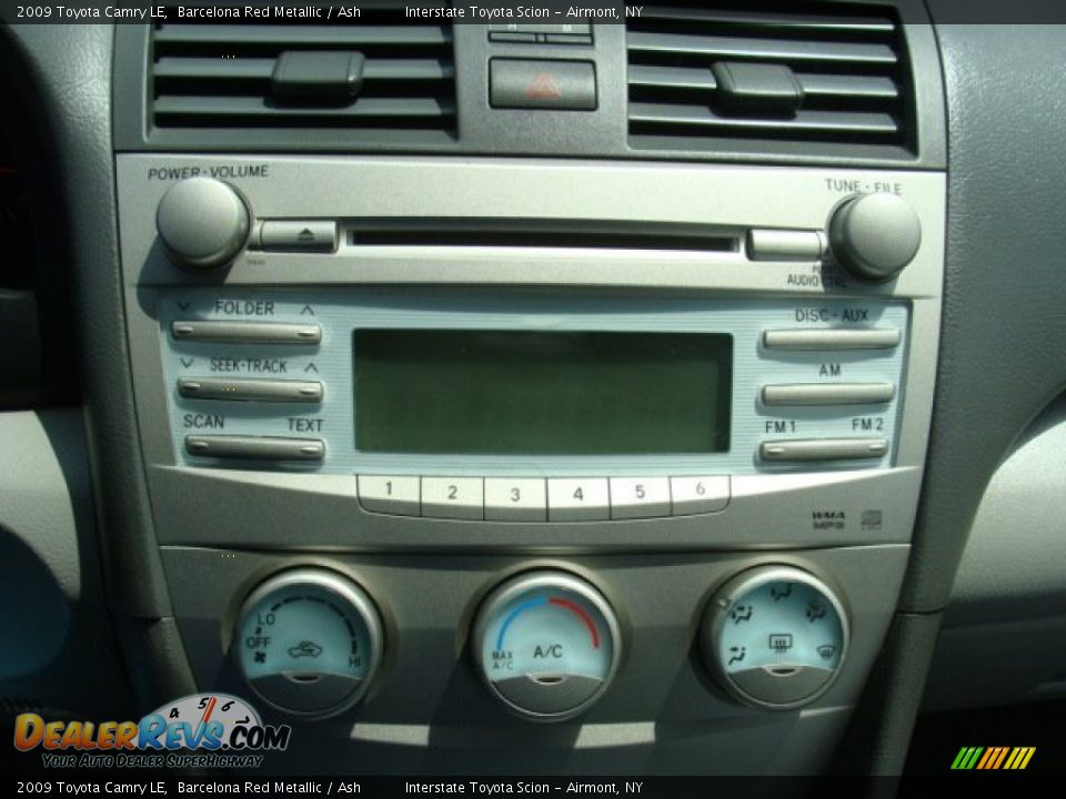 2009 Toyota Camry LE Barcelona Red Metallic / Ash Photo #15