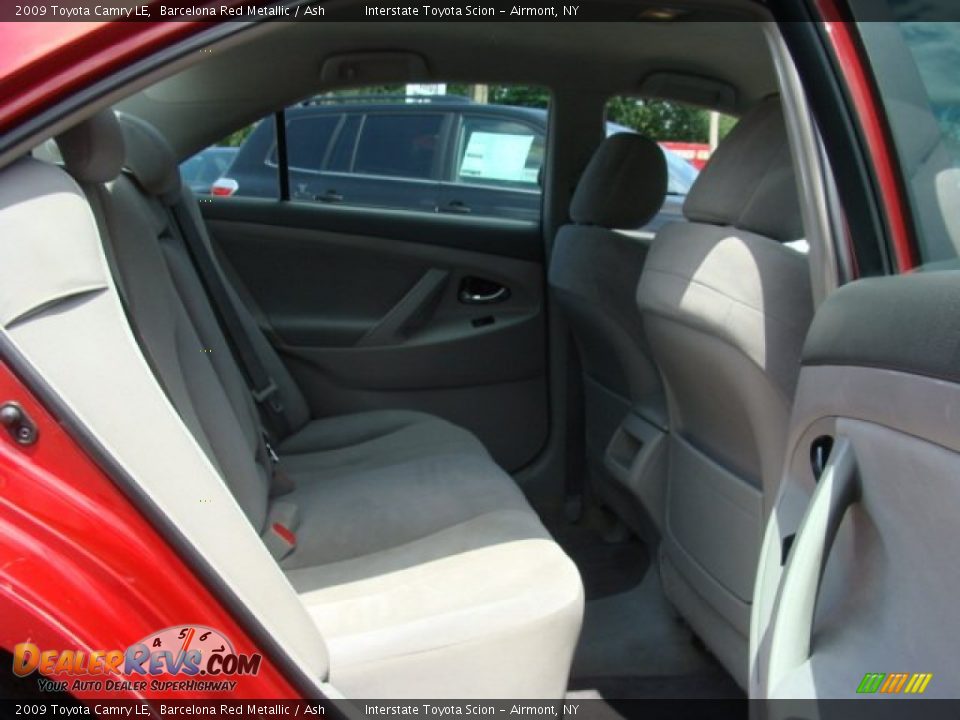 2009 Toyota Camry LE Barcelona Red Metallic / Ash Photo #19