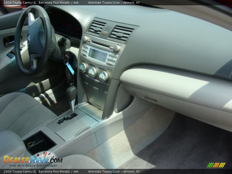2009 Toyota Camry LE Barcelona Red Metallic / Ash Photo #21