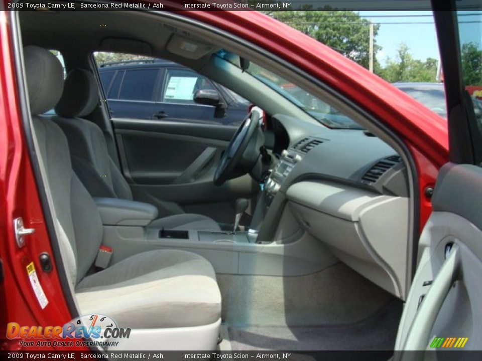 2009 Toyota Camry LE Barcelona Red Metallic / Ash Photo #22