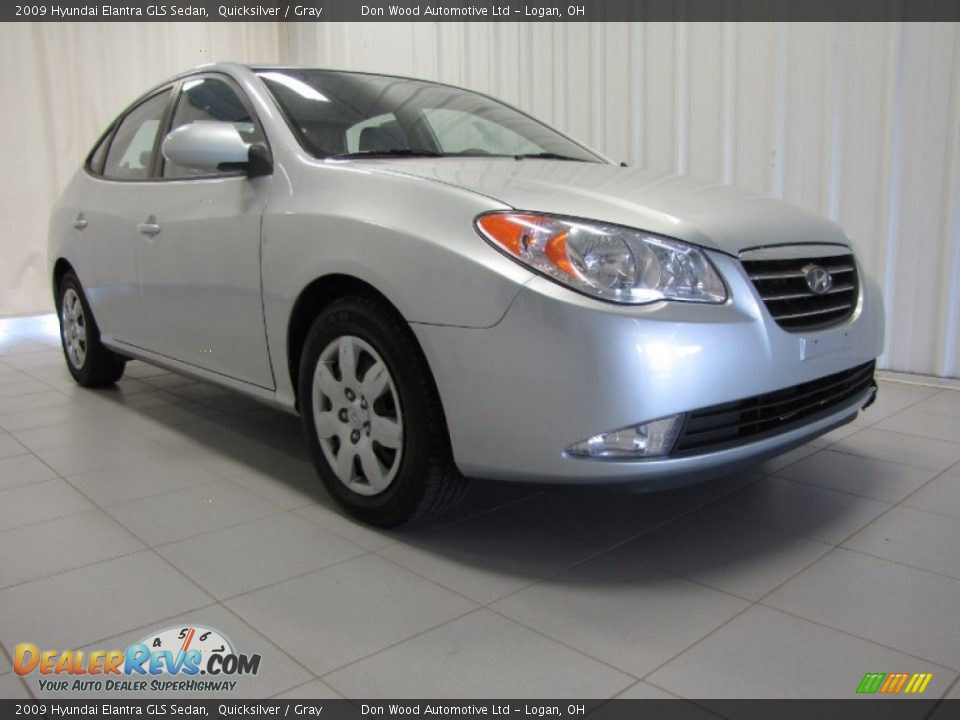 2009 Hyundai Elantra GLS Sedan Quicksilver / Gray Photo #1