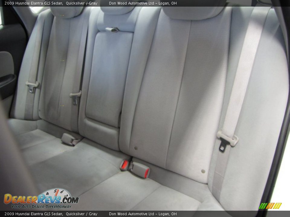 2009 Hyundai Elantra GLS Sedan Quicksilver / Gray Photo #6