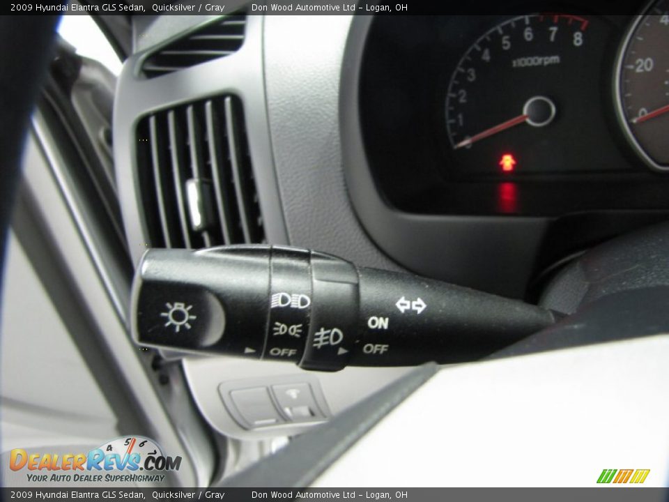 2009 Hyundai Elantra GLS Sedan Quicksilver / Gray Photo #15