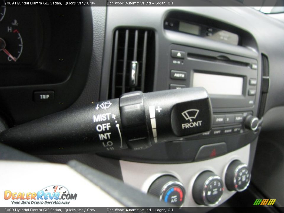 2009 Hyundai Elantra GLS Sedan Quicksilver / Gray Photo #16
