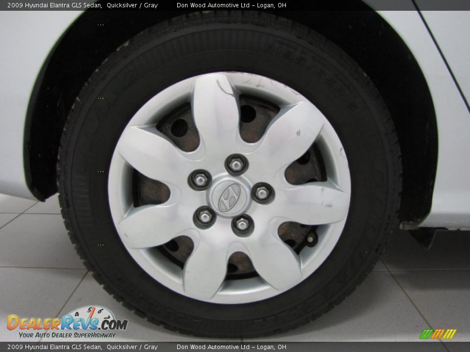 2009 Hyundai Elantra GLS Sedan Quicksilver / Gray Photo #20