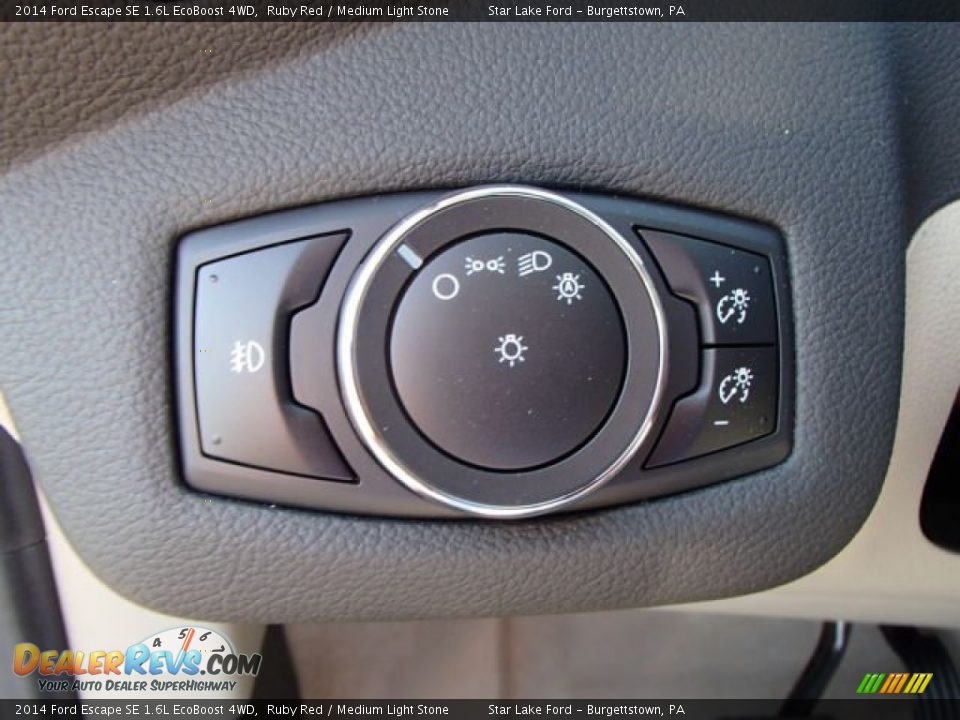 2014 Ford Escape SE 1.6L EcoBoost 4WD Ruby Red / Medium Light Stone Photo #22