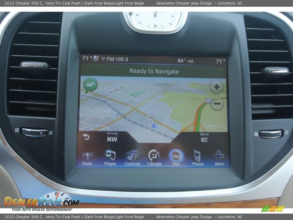 2013 Chrysler 300 C Ivory Tri-Coat Pearl / Dark Frost Beige/Light Frost Beige Photo #12
