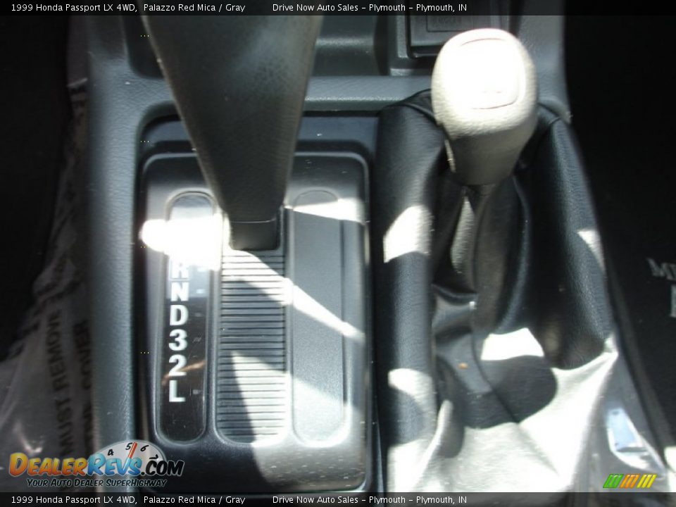 1999 Honda Passport LX 4WD Palazzo Red Mica / Gray Photo #14