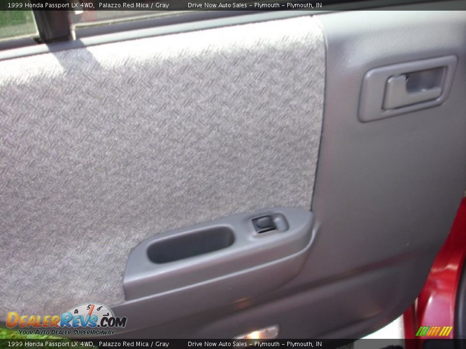 1999 Honda Passport LX 4WD Palazzo Red Mica / Gray Photo #25