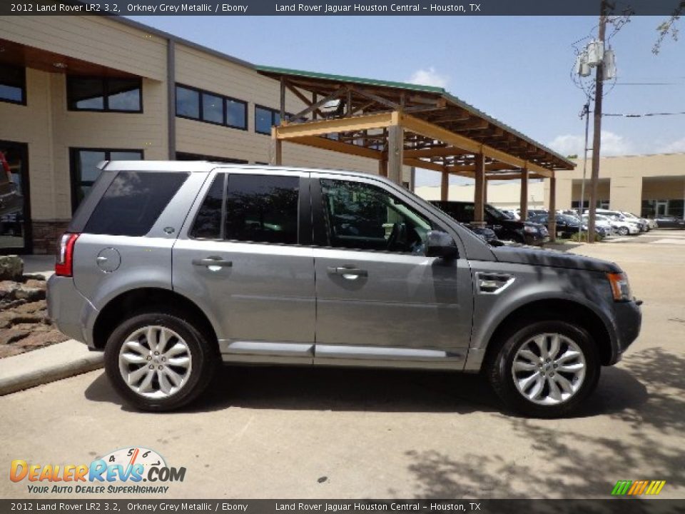 2012 Land Rover LR2 3.2 Orkney Grey Metallic / Ebony Photo #12