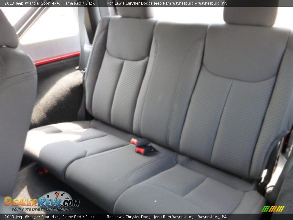 2013 Jeep Wrangler Sport 4x4 Flame Red / Black Photo #13