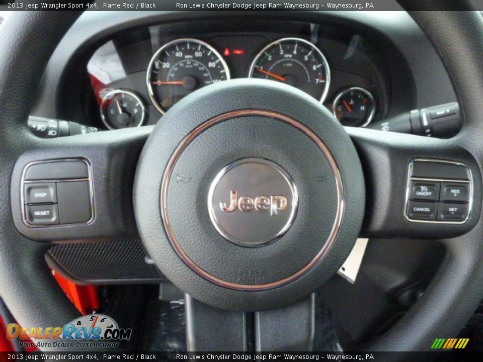 2013 Jeep Wrangler Sport 4x4 Flame Red / Black Photo #18