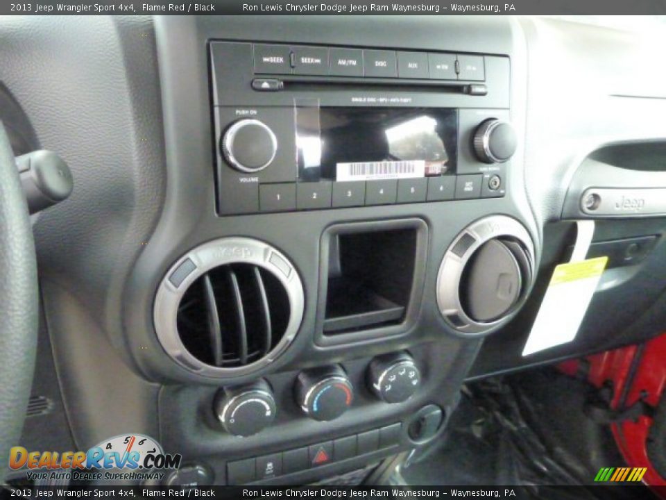 2013 Jeep Wrangler Sport 4x4 Flame Red / Black Photo #19
