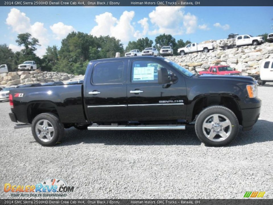 2014 GMC Sierra 2500HD Denali Crew Cab 4x4 Onyx Black / Ebony Photo #1