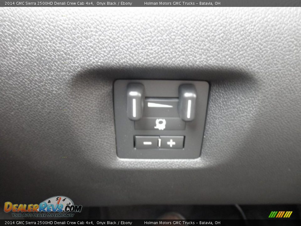 2014 GMC Sierra 2500HD Denali Crew Cab 4x4 Onyx Black / Ebony Photo #20
