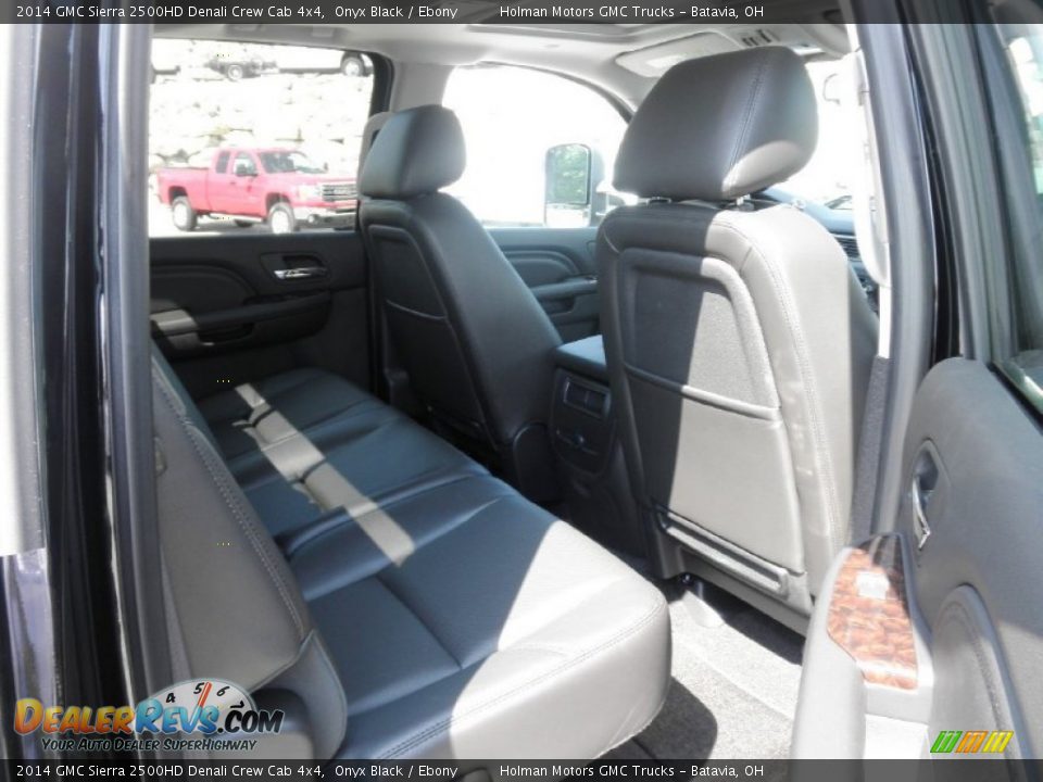 2014 GMC Sierra 2500HD Denali Crew Cab 4x4 Onyx Black / Ebony Photo #28
