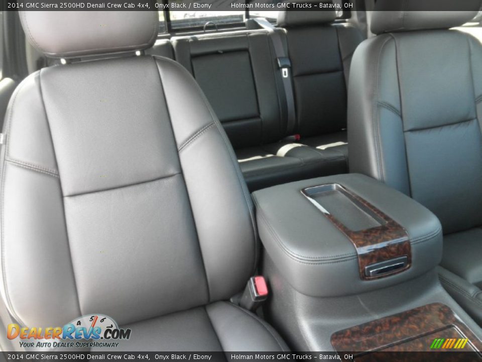 2014 GMC Sierra 2500HD Denali Crew Cab 4x4 Onyx Black / Ebony Photo #30