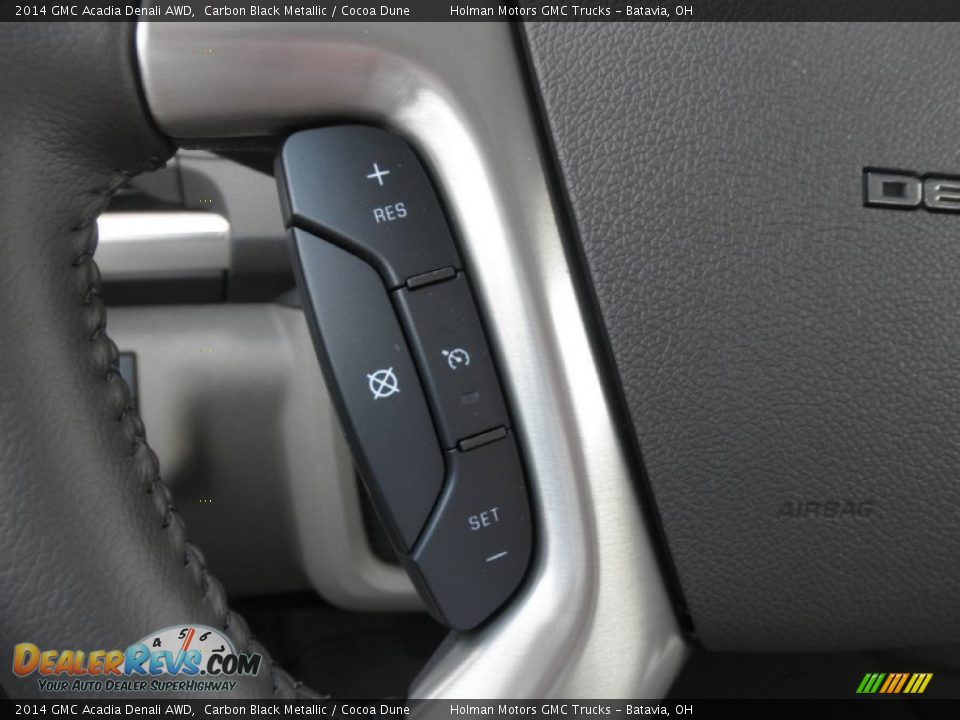 Controls of 2014 GMC Acadia Denali AWD Photo #18