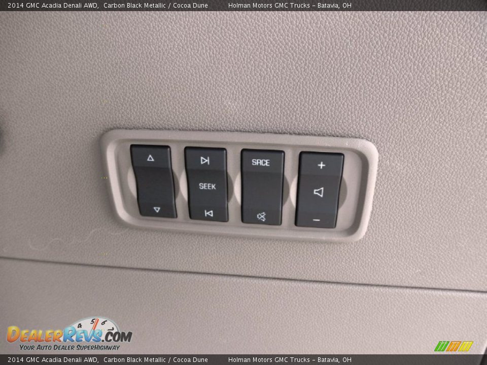 Controls of 2014 GMC Acadia Denali AWD Photo #33