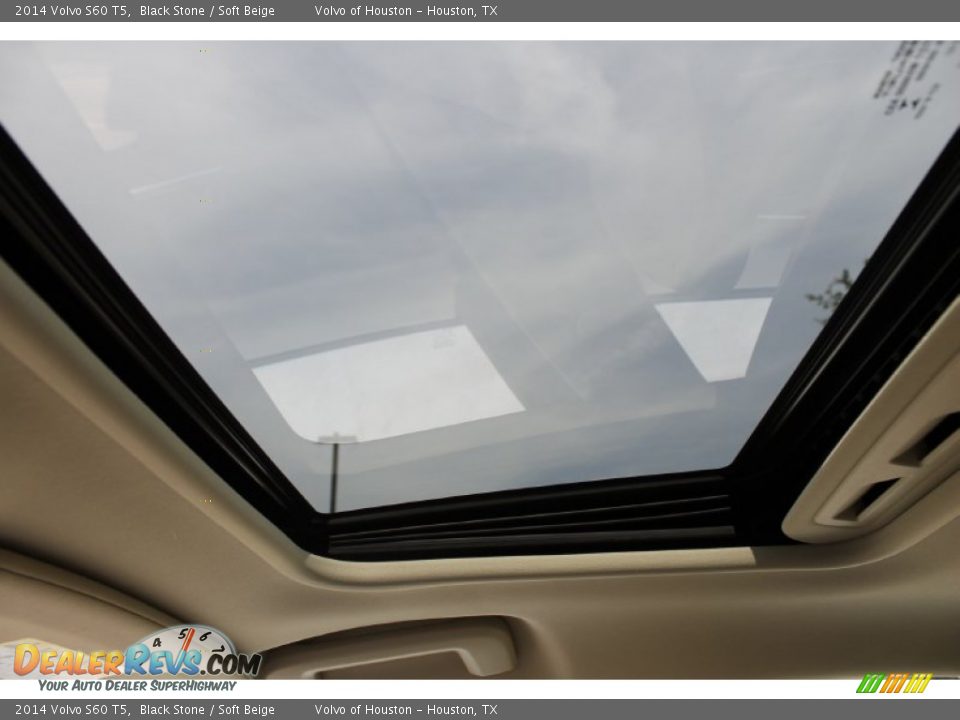 2014 Volvo S60 T5 Black Stone / Soft Beige Photo #9
