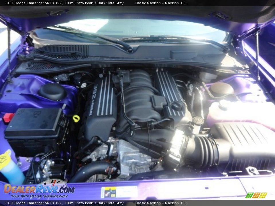 2013 Dodge Challenger SRT8 392 Plum Crazy Pearl / Dark Slate Gray Photo #18