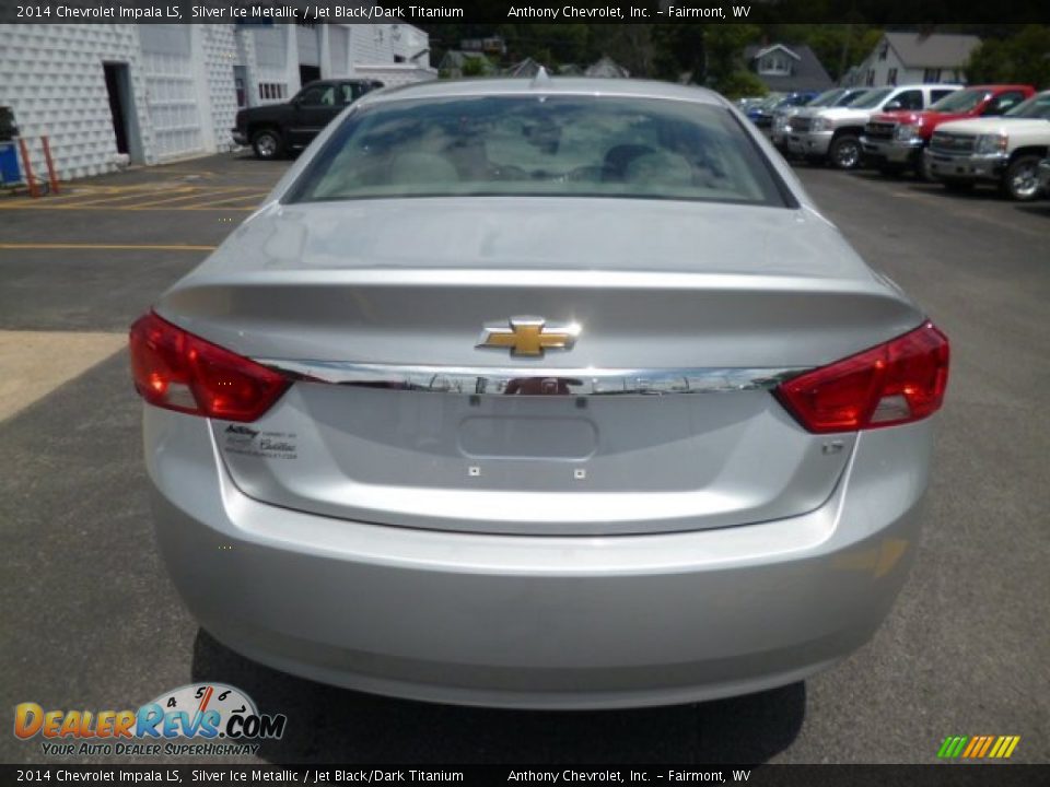 2014 Chevrolet Impala LS Silver Ice Metallic / Jet Black/Dark Titanium Photo #6