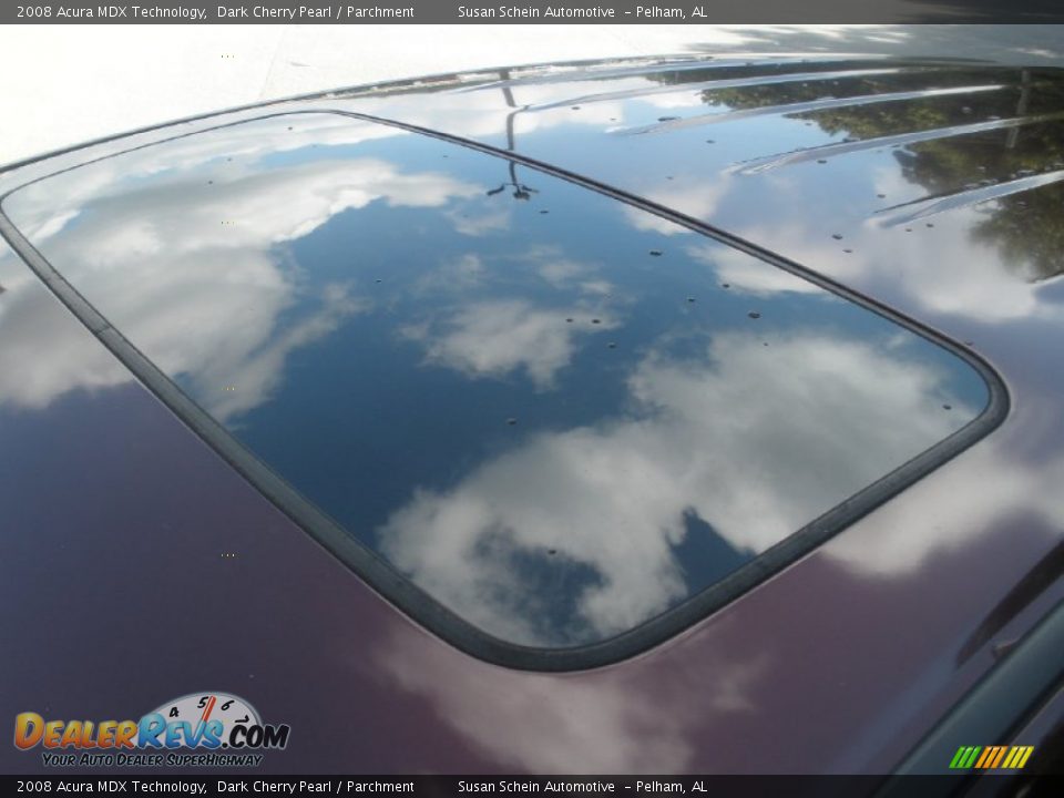 2008 Acura MDX Technology Dark Cherry Pearl / Parchment Photo #3