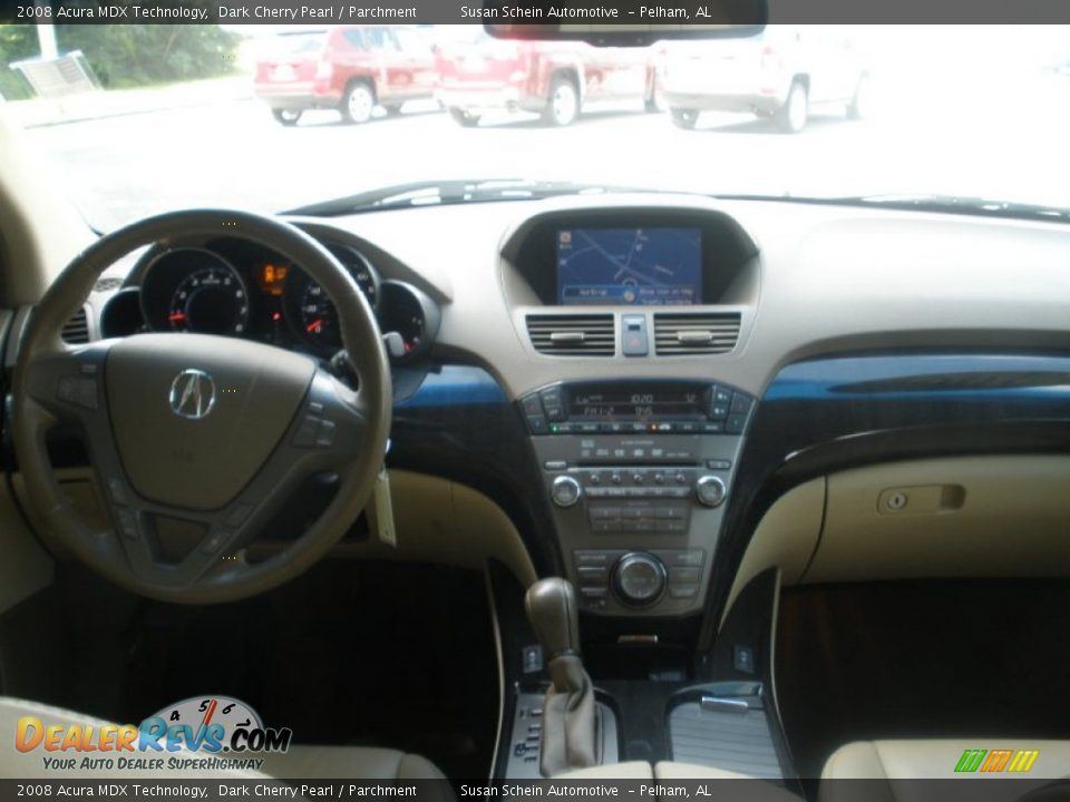2008 Acura MDX Technology Dark Cherry Pearl / Parchment Photo #5