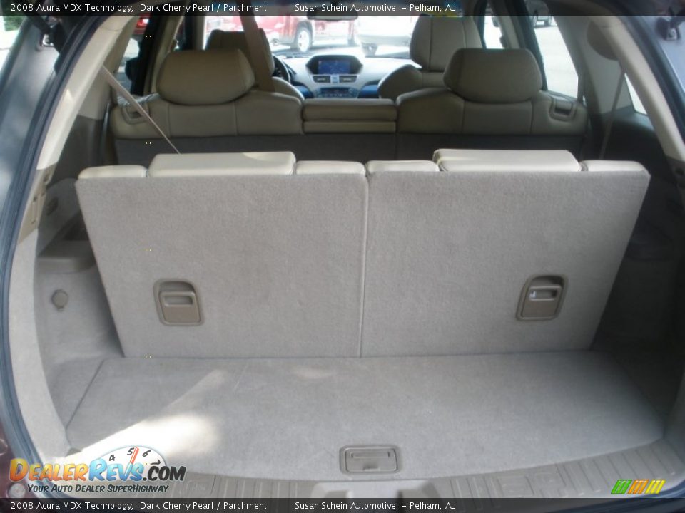 2008 Acura MDX Technology Dark Cherry Pearl / Parchment Photo #7