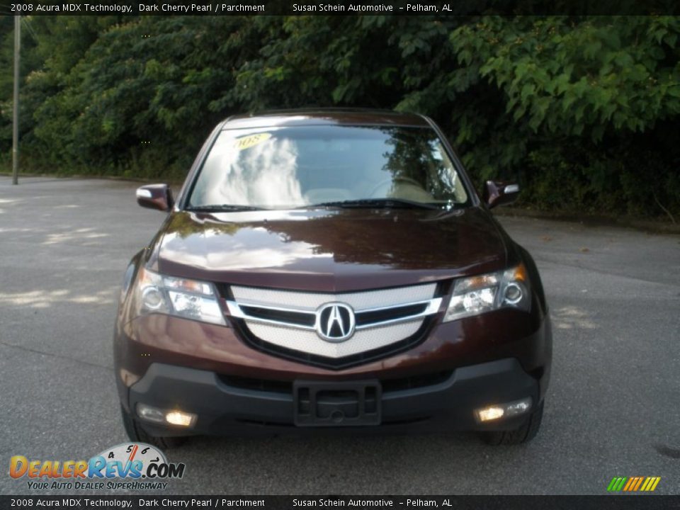 2008 Acura MDX Technology Dark Cherry Pearl / Parchment Photo #14