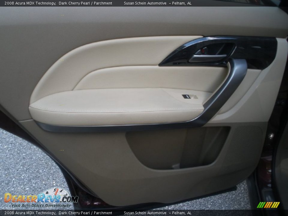 2008 Acura MDX Technology Dark Cherry Pearl / Parchment Photo #20