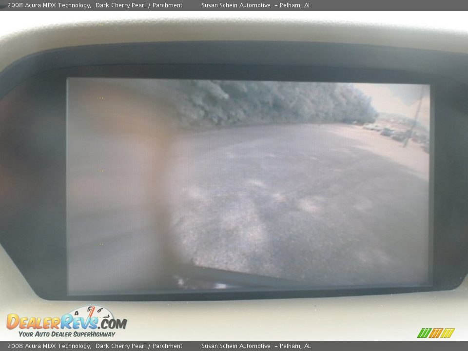 2008 Acura MDX Technology Dark Cherry Pearl / Parchment Photo #27