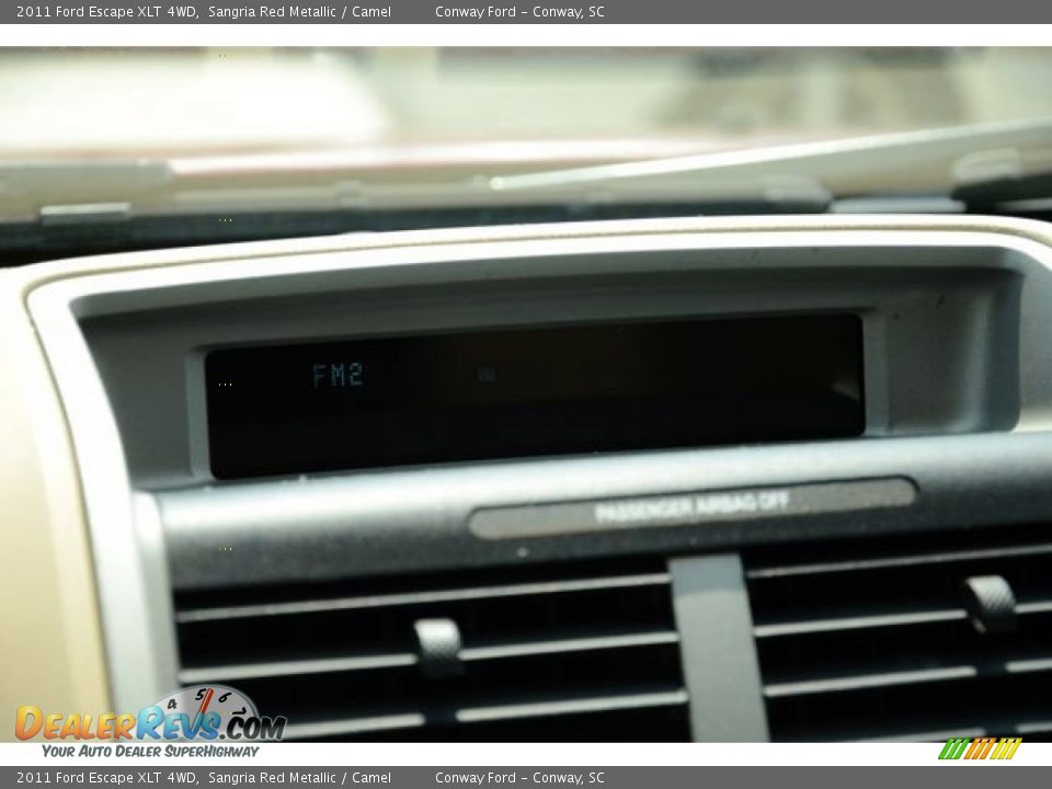 2011 Ford Escape XLT 4WD Sangria Red Metallic / Camel Photo #23